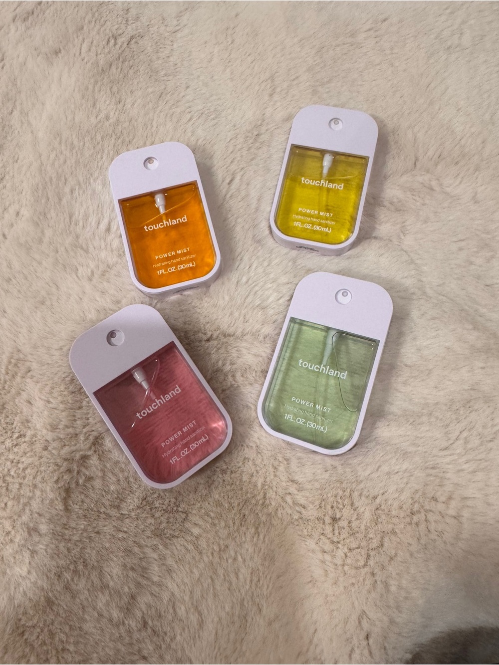 Touchland hydrating hands senitizer set of 4 - Picture 2 of 4
